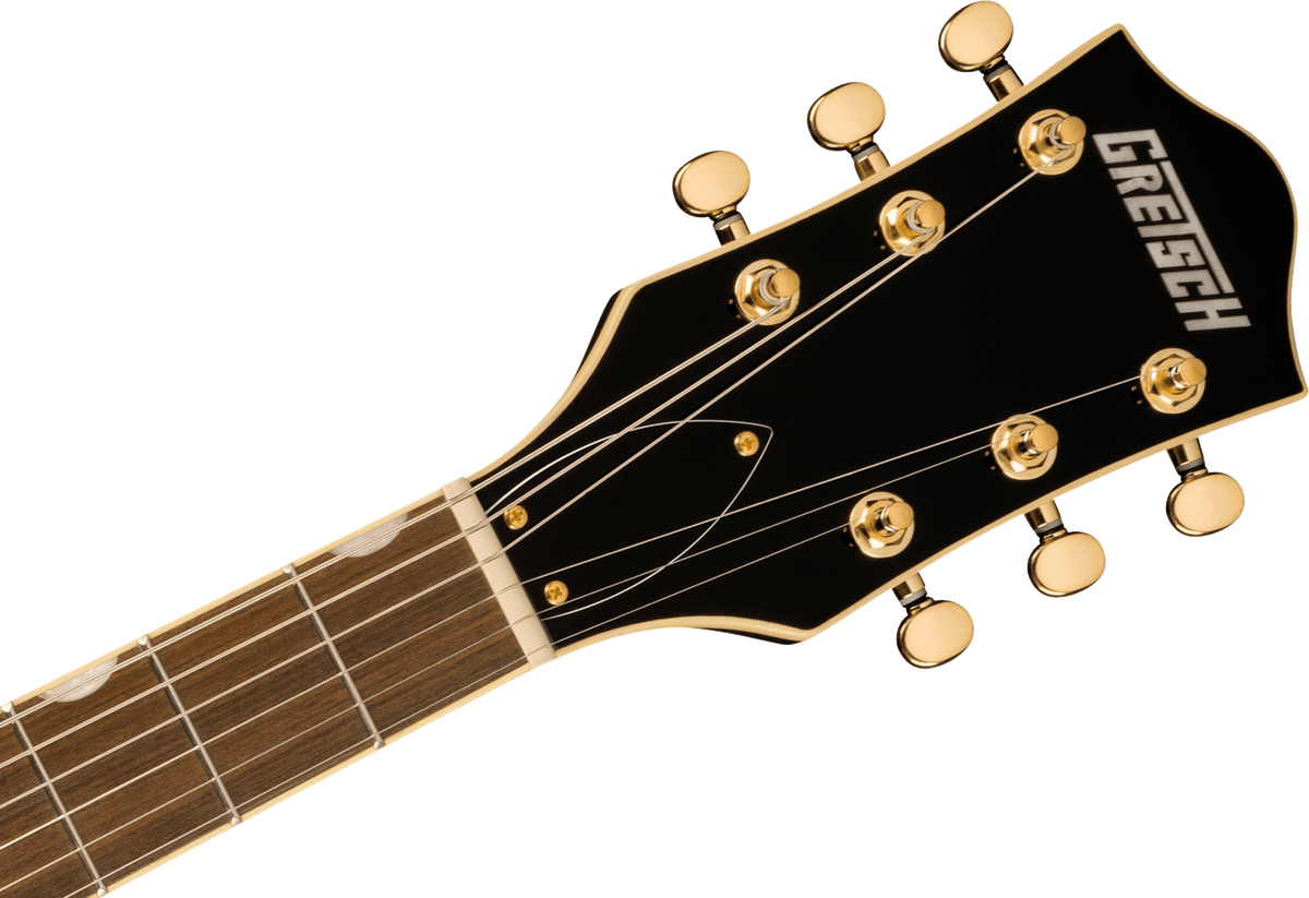 Center Block :: G5655TG Electromatic® Center Block Jr. Single-Cut with  Bigsby® and Gold Hardware, Laurel Fingerboard, Black Gold